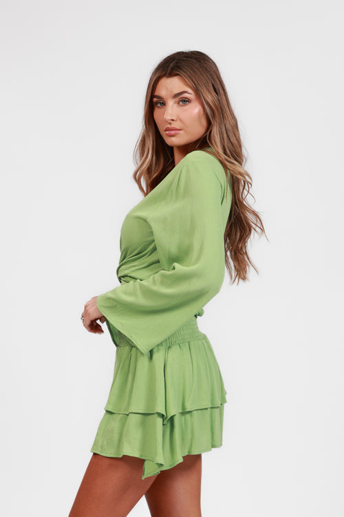 BALI GREEN SKIRT