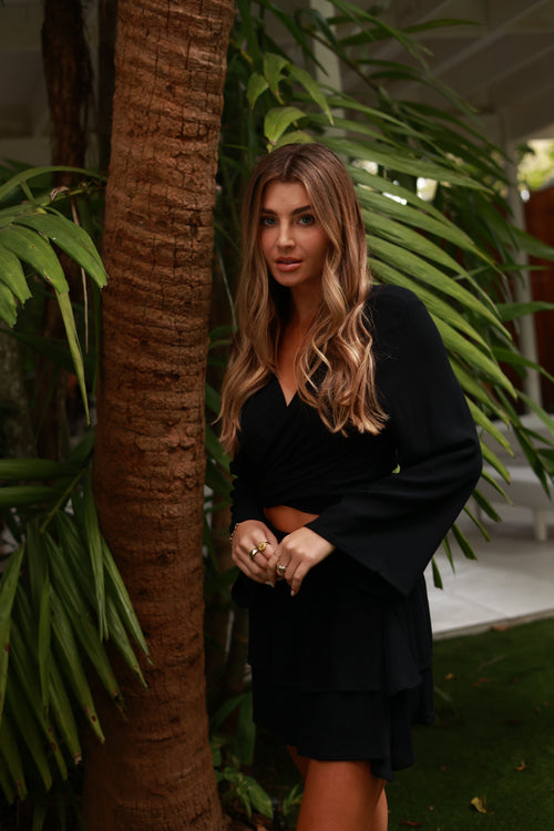 MONACO BLACK SKIRT