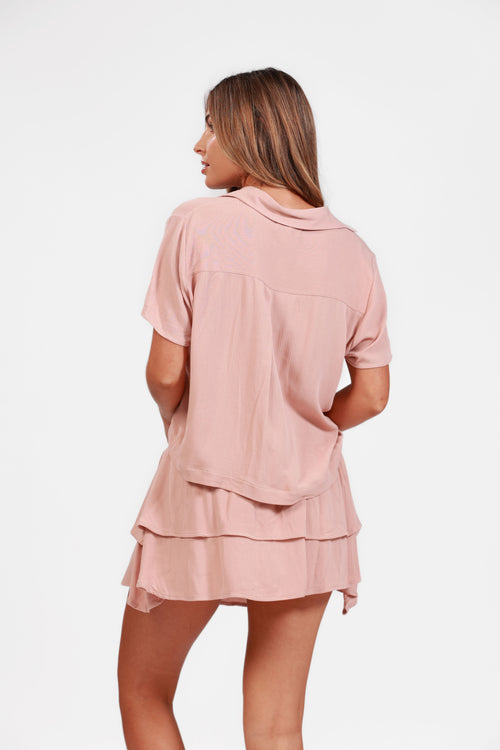 ST. BARTH ROSE SKIRT