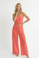 PRAIA CORAL CARGO PANT