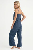MARMARI BLUE CARGO PANTS