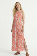 PRAIA PRINT LONG DRESS