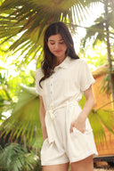 ANTIGUA WHITE MOON SHORT JUMPSUIT