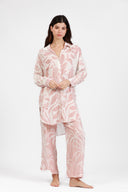 ST BARTH ROSE UBER PRINT SHIRT DRESS