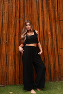 MONACO BLACK IGUAZU FLOWY PANT