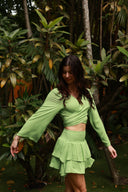 BALI GREEN TIE COVER UP