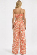 PRAIA PRINT STRAPLESS TOP