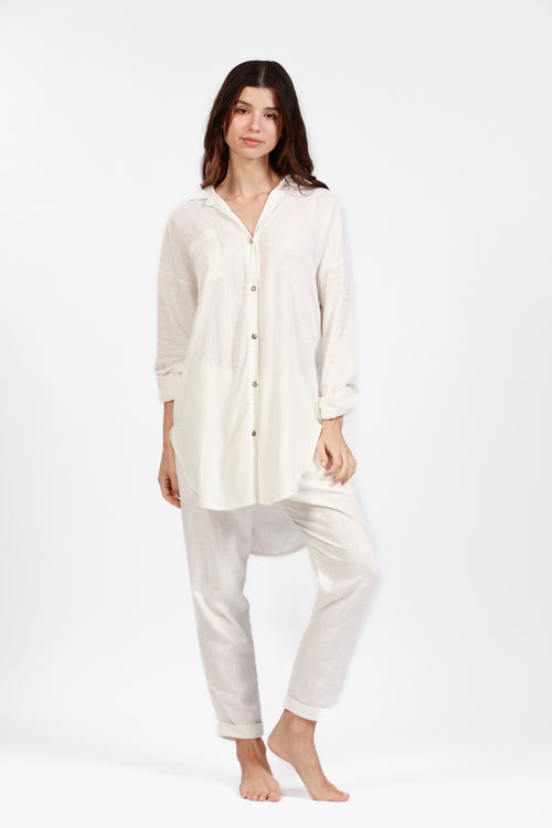 ANTIGUA WHITE JOGGERS