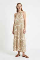 HAYMS PRINT COSTA LONG DRESS