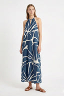 MARMARI PRINT COSTA LONG DRESS