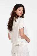 ANTIGUA WHITE CROP TOP