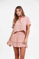 ST. BARTH ROSE SKIRT