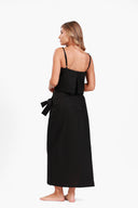 MONACO BLACK CECILE LONG SKIRT