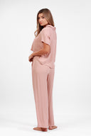 ST.BARTH ROSE WIDE LEG PANT