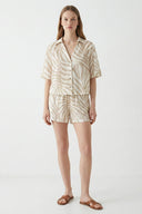 HAYMS PRINT CAPRI SHIRT