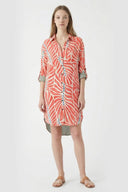 PRAIA PRINT SHIRT DRESS