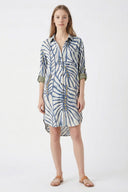 MARMARI PRINT SHIRT DRESS