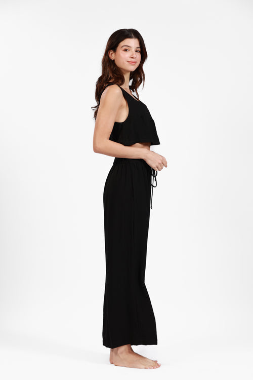 MONACO BLACK IGUAZU FLOWY PANT
