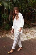 ANTIGUA WHITE JOGGERS