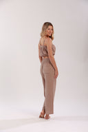 ARTESA KAHKI FLOWY PANTS