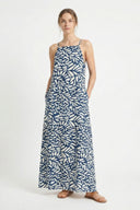 MARMARI PRINT PALM LONG DRESS