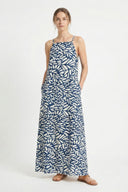 MARMARI PRINT PALM LONG DRESS