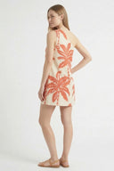 PRAIA PRINT PALM SHORT DRESS