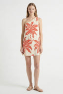 PRAIA PRINT PALM SHORT DRESS