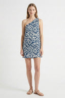 MARMARI PRINT PALM SHORT DRESS