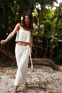 ANTIGUA WHITE CECILE LONG SKIRT