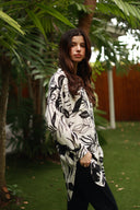 ANTIGUA WHITE UBER PRINT SHIRT DRESS