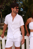 ARTESA WHITE MENS SHORTS