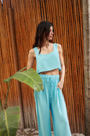 SANTORINI BLUE IGUAZU TOP