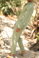 FIJI SAGE GREEN SEERSUCKER PANTS Salty Weekend FIJI SAGE GREEN SEERSUCKER PANTS Salty Weekend