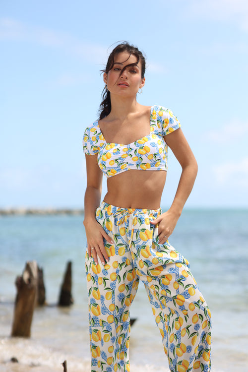 MYKONOS SLEEVED BIKINI TOP best seller Mykonos Collection swimwear top women womens-bikini-top-sleeved-lemon-mykonos-salty-weekend-us-4 SaltyWeekendUS