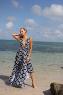 CAPRI CHIFFON DRESS - L CAPRI CHIFFON DRESS - L