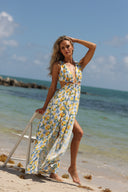 MYKONOS CHIFFON DRESS apparel dress women womens-dress-lemon-mykonos-salty-weekend-us-1 SaltyWeekendUS