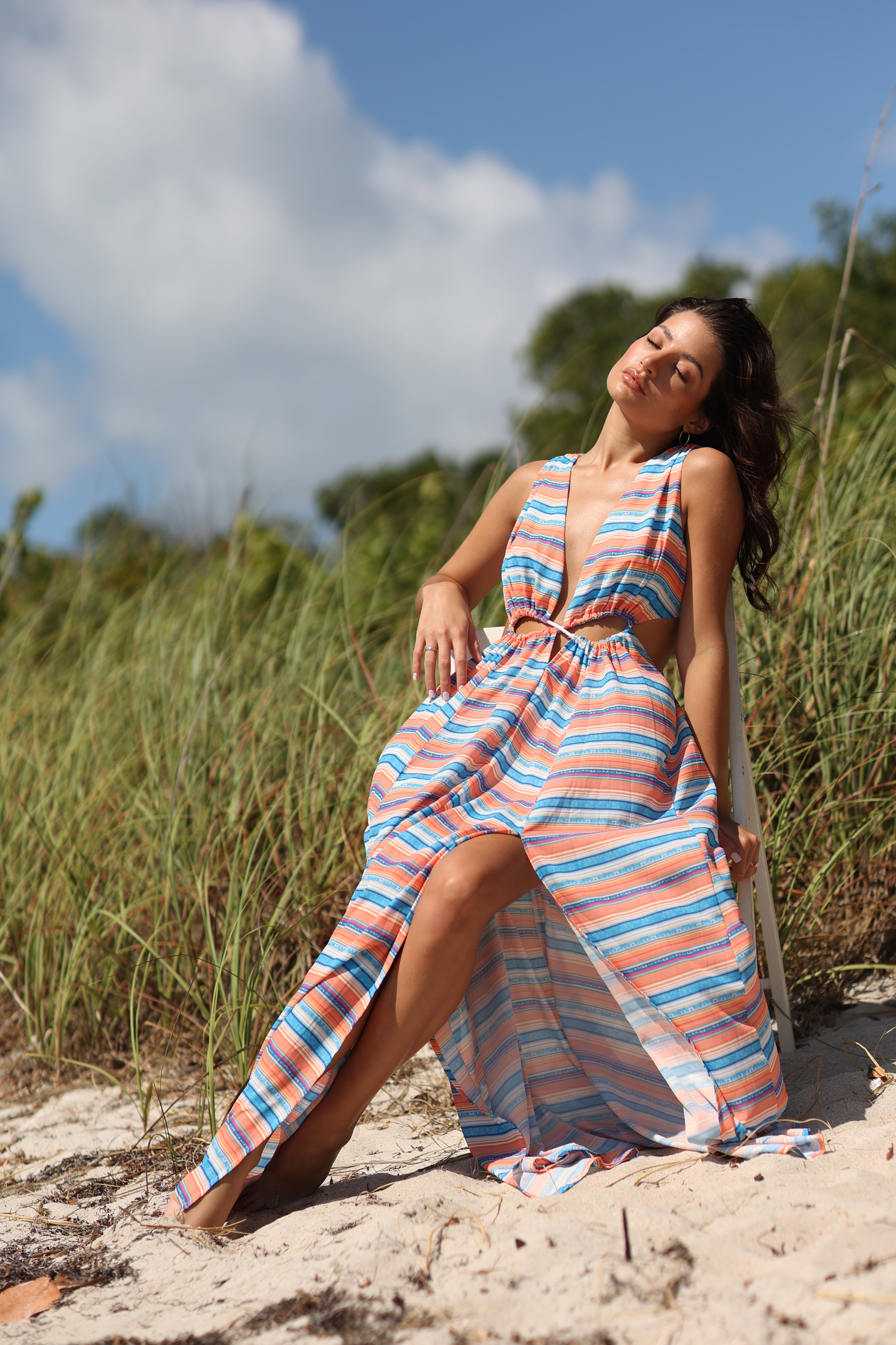 IBIZA CHIFFON DRESS