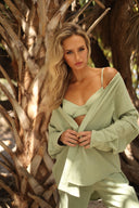 FIJI SAGE GREEN SEERSUCKER OVERSIZED BUTTON DOWN apparel Fiji Collection top women womens-shirt-button-down-seersucker-sage-fiji-salty-weekend-us-4 SaltyWeekendUS